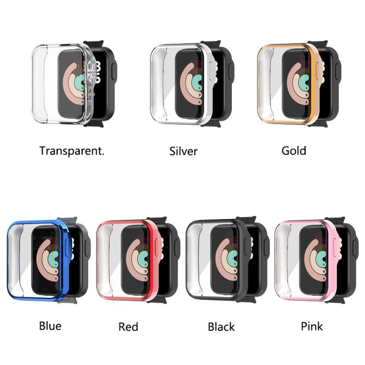 For Xiaomi Redmi Watch TPU Integrated Protective Case(Blue) - Watch Cases by buy2fix | Online Shopping UK | buy2fix