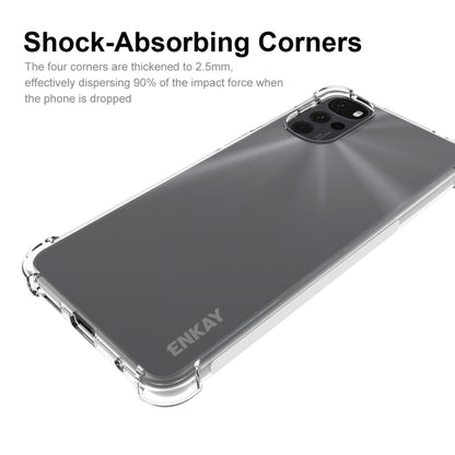 For Motorola Moto G22 4G ENKAY Clear TPU Shockproof Case - Motorola Cases by ENKAY | Online Shopping UK | buy2fix