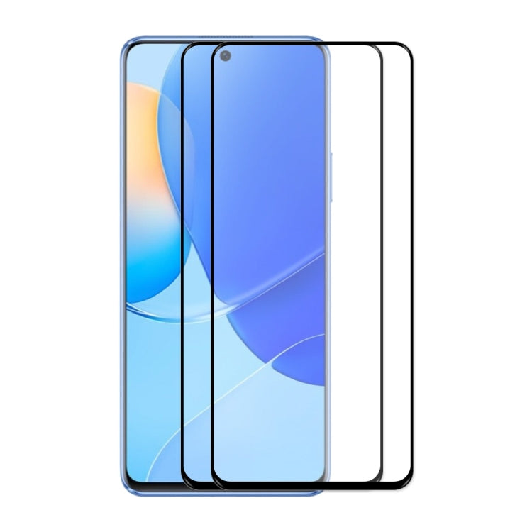 2 PCS For Huawei Nova 9 SE 5G ENKAY Full Glue 0.26mm 9H 2.5D Tempered Glass Full Film - Huawei Tempered Glass by ENKAY | Online Shopping UK | buy2fix