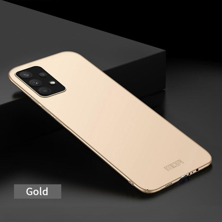 For Samsung Galaxy A32 4G MOFI Frosted PC Ultra-thin Hard Case(Gold) - Galaxy Phone Cases by MOFI | Online Shopping UK | buy2fix