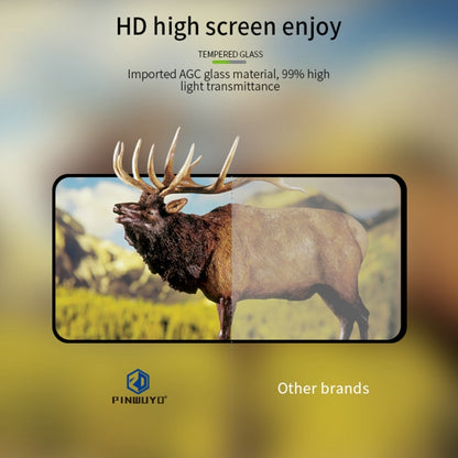 For Xiaomi Redmi Note12 PINWUYO 9H 2.5D Full Screen Tempered Glass Film(Black) -  by PINWUYO | Online Shopping UK | buy2fix