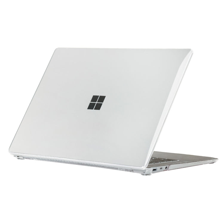 For Microsoft Surface Laptop 2/3/4/5 13.5 Cloth 1769/1867/1958/1950 ENKAY Hat-Prince Shockproof Crystal Hard Case(Transparent) - Microsoft by ENKAY | Online Shopping UK | buy2fix