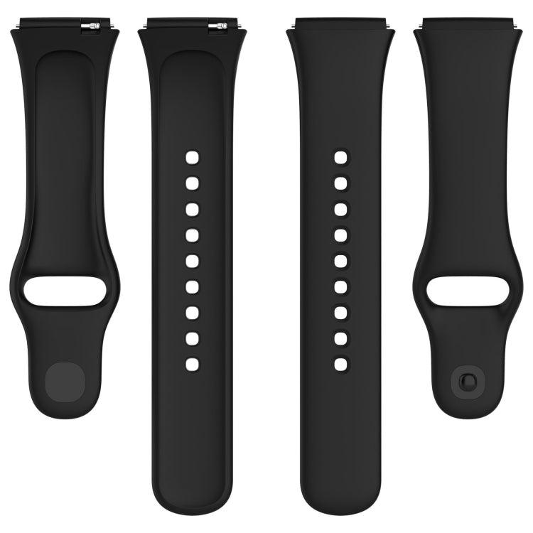 For Redmi Watch 3 Lite Sports Solid Color Silicone Replacement Watch Band(Pink) - Watch Bands by buy2fix | Online Shopping UK | buy2fix