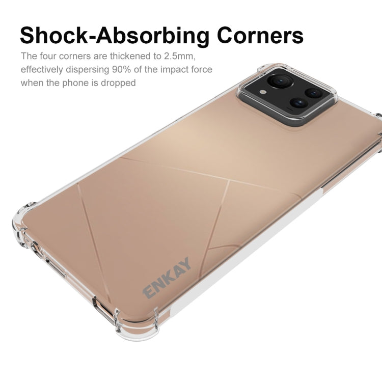 For Asus Zenfone 11 Ultra ENKAY Hat-Prince Transparent TPU Shockproof Phone Case - ASUS Cases by ENKAY | Online Shopping UK | buy2fix