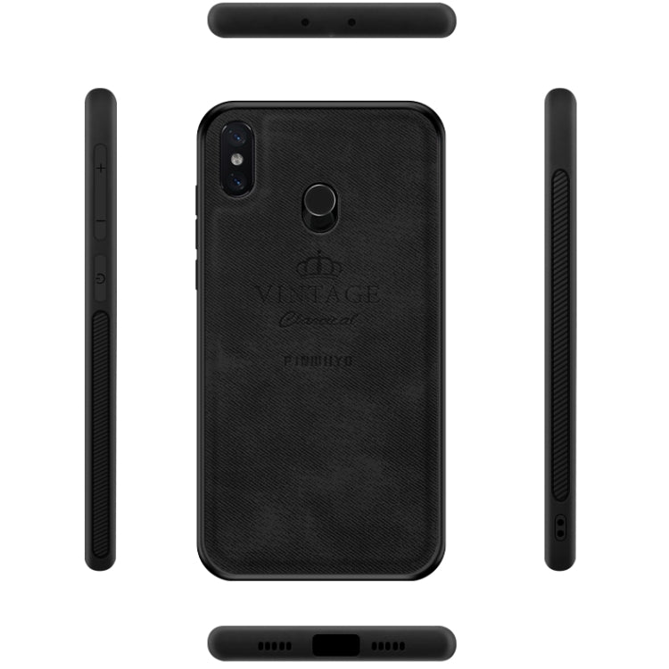 PINWUYO Shockproof Waterproof Full Coverage PC + TPU + Skin Protective Case for Xiaomi Mi 8(Gray) - Xiaomi Cases by PINWUYO | Online Shopping UK | buy2fix