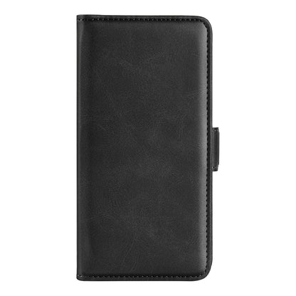 For Realme 12 5G Dual-side Magnetic Buckle Horizontal Flip Leather Phone Case(Black) - Realme Cases by buy2fix | Online Shopping UK | buy2fix