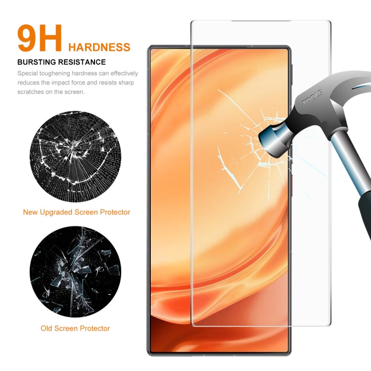 For ZTE Nubia Z50 Ultra 5pcs ENKAY 0.26mm 9H 2.5D High Aluminum-silicon Tempered Glass Film - ZTE Tempered Glass by ENKAY | Online Shopping UK | buy2fix