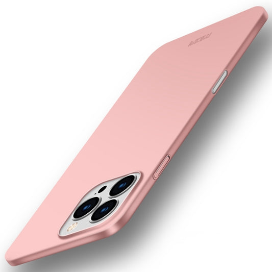 For iPhone 16 Pro MOFI Frosted PC Ultra-thin Hard Phone Case(Rose Gold) - iPhone 16 Pro Cases by MOFI | Online Shopping UK | buy2fix