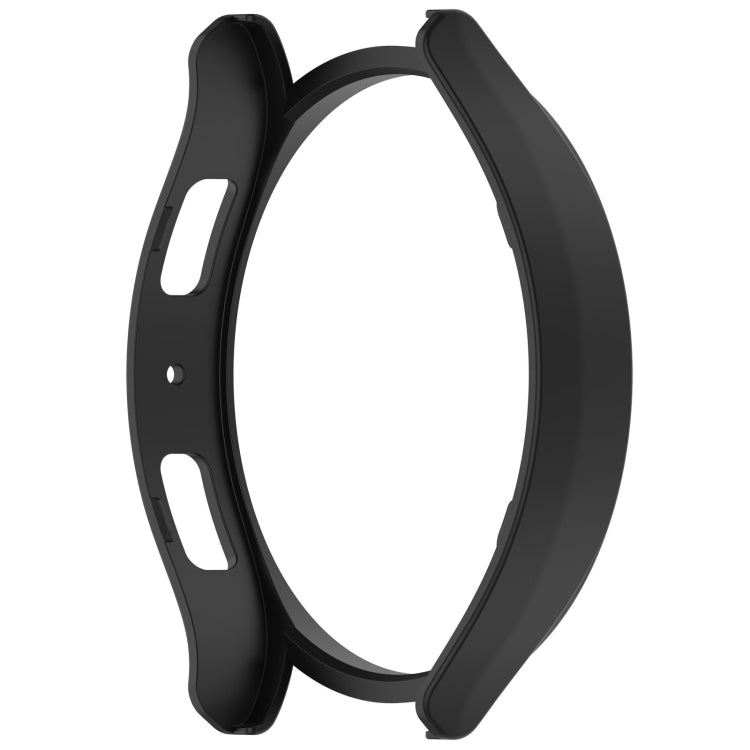 For Samsung Galaxy Watch 6 40mm Half Coverage Hollow PC Watch Protective Case(Black) - Watch Cases by buy2fix | Online Shopping UK | buy2fix