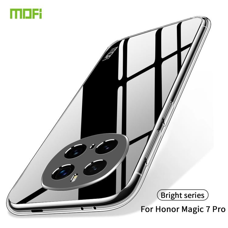 For Honor Magic7 Pro MOFI Ming Series Ultra-thin TPU Phone Case(Transparent) - Honor Cases by MOFI | Online Shopping UK | buy2fix