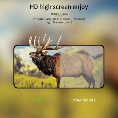 For OnePlus Nord CE4 MOFI 9H 2.5D Full Screen Tempered Glass Film(Black) - OnePlus Tempered Glass by MOFI | Online Shopping UK | buy2fix