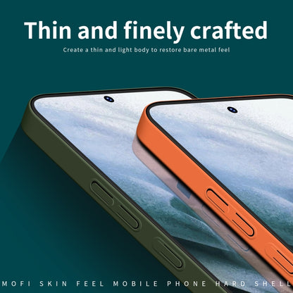 For Samsung Galaxy A34 5G MOFI Qin Series Skin Feel All-inclusive PC Phone Case(Orange) - Galaxy Phone Cases by MOFI | Online Shopping UK | buy2fix