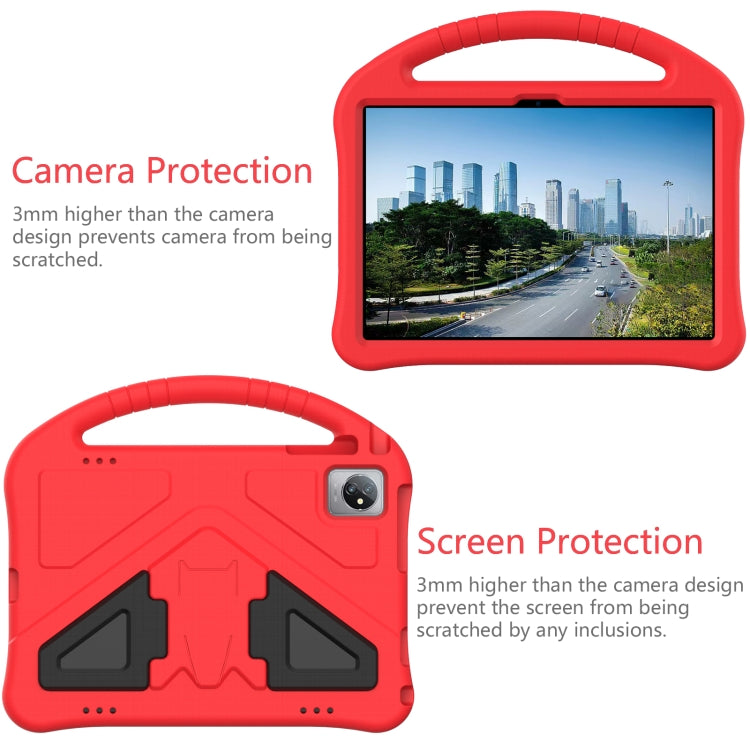 For Blackview Tab 70 WiFi 2023 EVA Shockproof Tablet Case with Holder(Red) - Others by buy2fix | Online Shopping UK | buy2fix