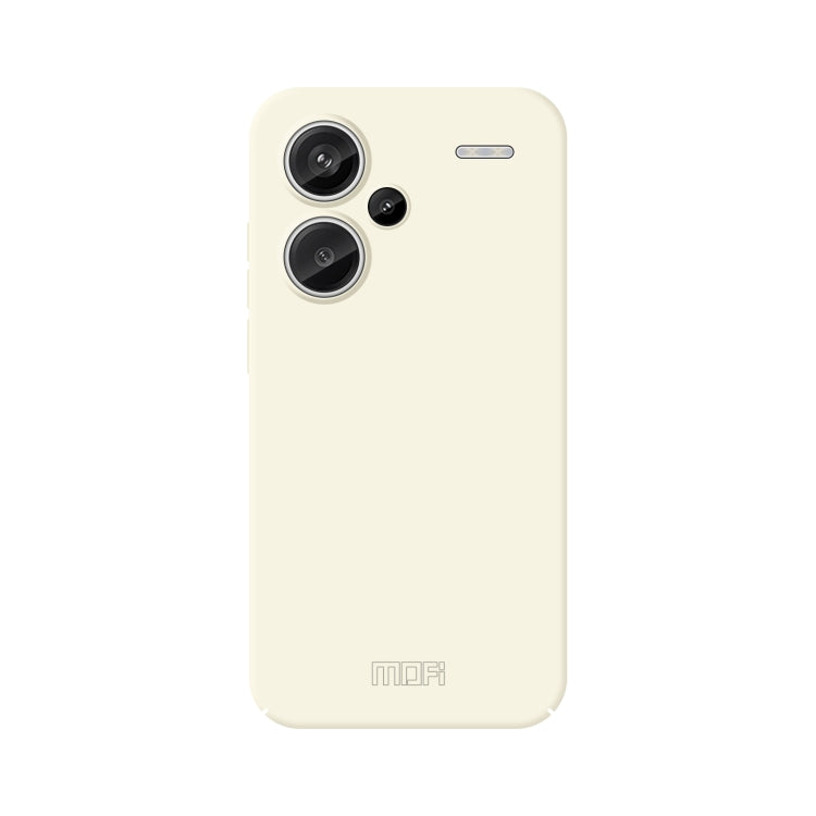 For Xiaomi Redmi Note 13 Pro+ MOFI Qin Series Skin Feel All-inclusive PC Phone Case(Beige) - Note 13 Pro+ Cases by MOFI | Online Shopping UK | buy2fix