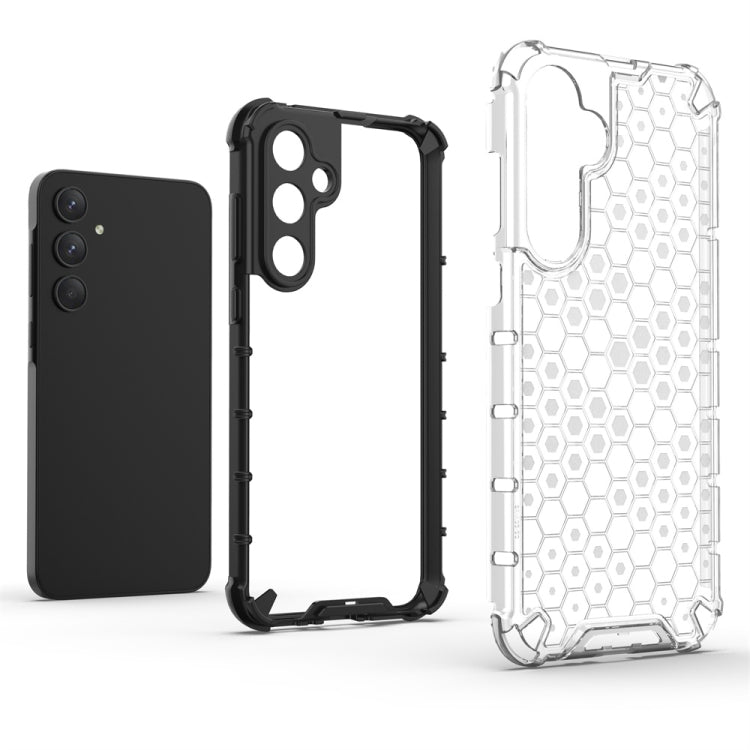 For Samsung Galaxy A33 Shockproof Honeycomb Phone Case(Black) - Galaxy Phone Cases by buy2fix | Online Shopping UK | buy2fix