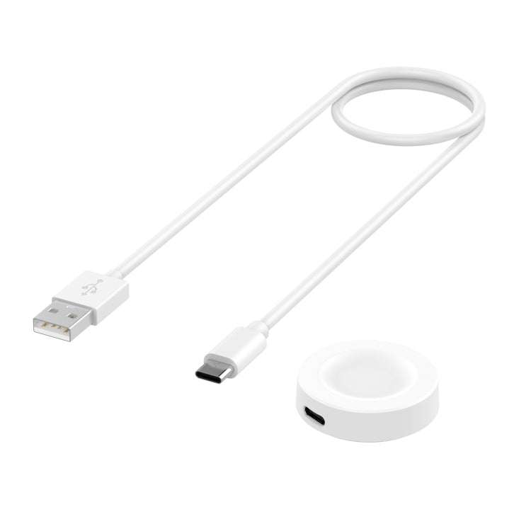 For Huawei Watch GT 4 46mm Smart Watch Magnetic Suction Split Charging Cable, Length: 1m(White) - Charger by buy2fix | Online Shopping UK | buy2fix