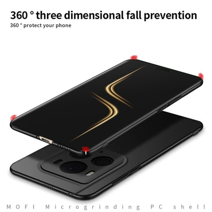 For Honor Magic6 Ultimate MOFI Fandun Series Frosted PC Ultra-thin All-inclusive Phone Case(Black) - Honor Cases by MOFI | Online Shopping UK | buy2fix