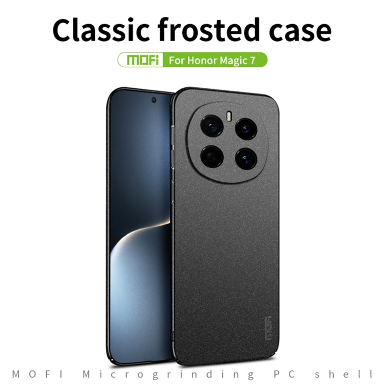 For Honor Magic7 MOFI Fandun Series Frosted PC Ultra-thin All-inclusive Phone Case(Red) - Honor Cases by MOFI | Online Shopping UK | buy2fix