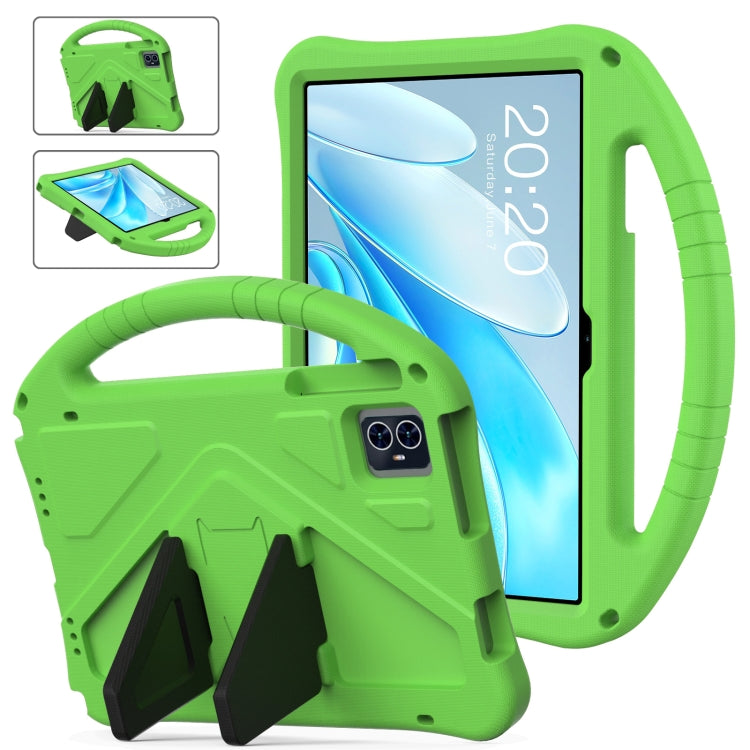 For Teclast M50 HD 10.1 / M50 Pro EVA Shockproof Tablet Case with Holder(Green) - Others by buy2fix | Online Shopping UK | buy2fix