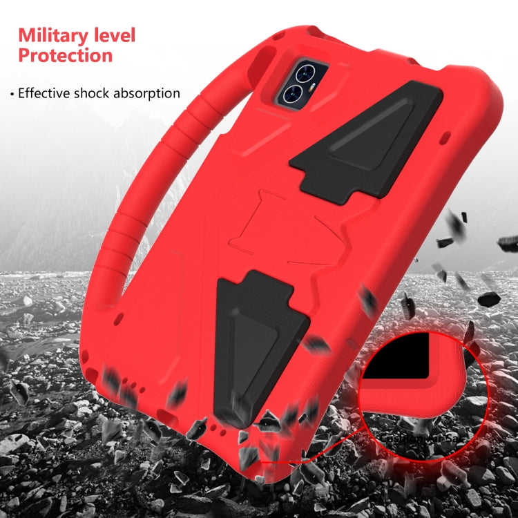 For Blackview Tab 80 10.1 2023 EVA Shockproof Tablet Case with Holder(Red) - Others by buy2fix | Online Shopping UK | buy2fix