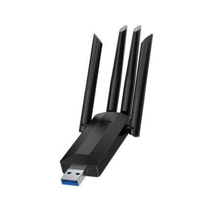 4-Antennas Dual-Band Driver-Free USB3.0 High-Speed Wireless Computer Network Adapter - USB Network Adapter by buy2fix | Online Shopping UK | buy2fix