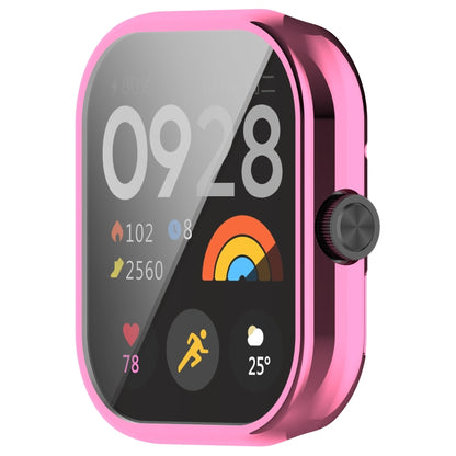 For Redmi Watch 4 Full Package TPU Electroplated Watch Protective Case(Pink) - Watch Cases by buy2fix | Online Shopping UK | buy2fix