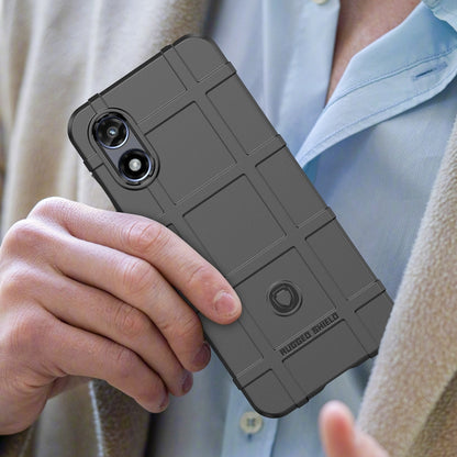 For Motorola Moto G Play 2024 Full Coverage Shockproof TPU Phone Case(Black) - Motorola Cases by buy2fix | Online Shopping UK | buy2fix