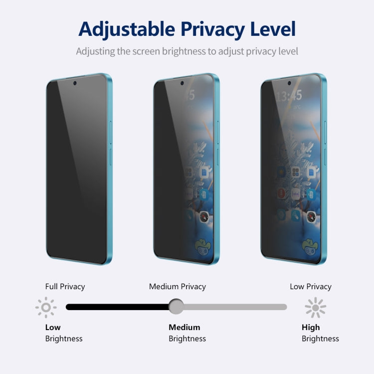 For Samsung Galaxy F54 ENKAY Hat-Prince 360 Degree Anti-peeping Privacy Full Screen Tempered Glass Film - Galaxy Tempered Glass by ENKAY | Online Shopping UK | buy2fix