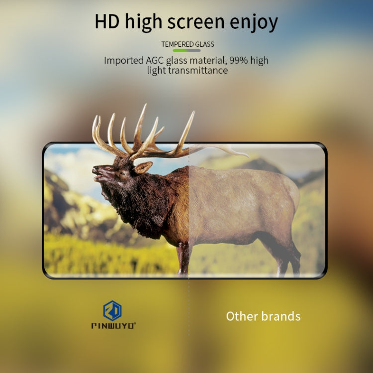 For OPPO A3 Pro PINWUYO 9H 3D Hot Bending Tempered Glass Film - OPPO Tempered Glass by PINWUYO | Online Shopping UK | buy2fix
