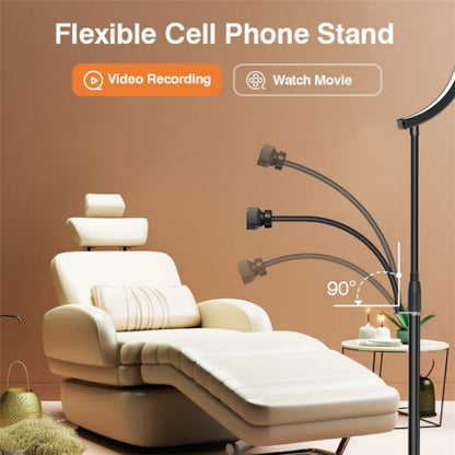 HD-G63X Floor Standing Remote Dimming LED Moon Lamp Manicure Eyelash Beauty Lamp(US Plug) - Selfie Light by buy2fix | Online Shopping UK | buy2fix