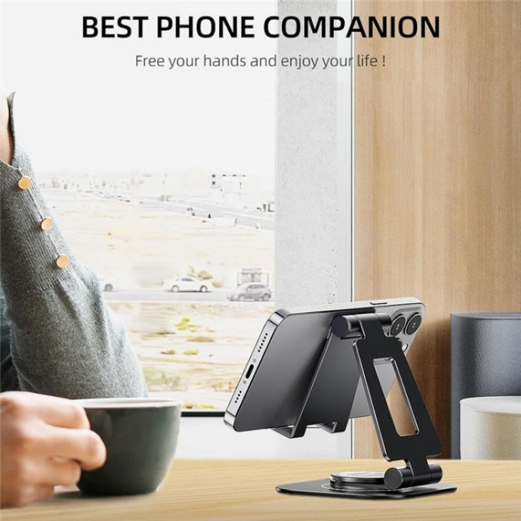 AS007-XS Adjustable Aluminum Alloy Desktop Phone Stand(Silver) - Stand by buy2fix | Online Shopping UK | buy2fix