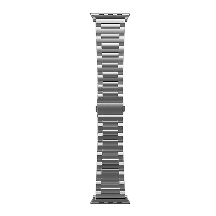 For Apple Watch Ultra 2 49mm I-Shaped Titanium Watch Band(Grey) - Watch Bands by buy2fix | Online Shopping UK | buy2fix