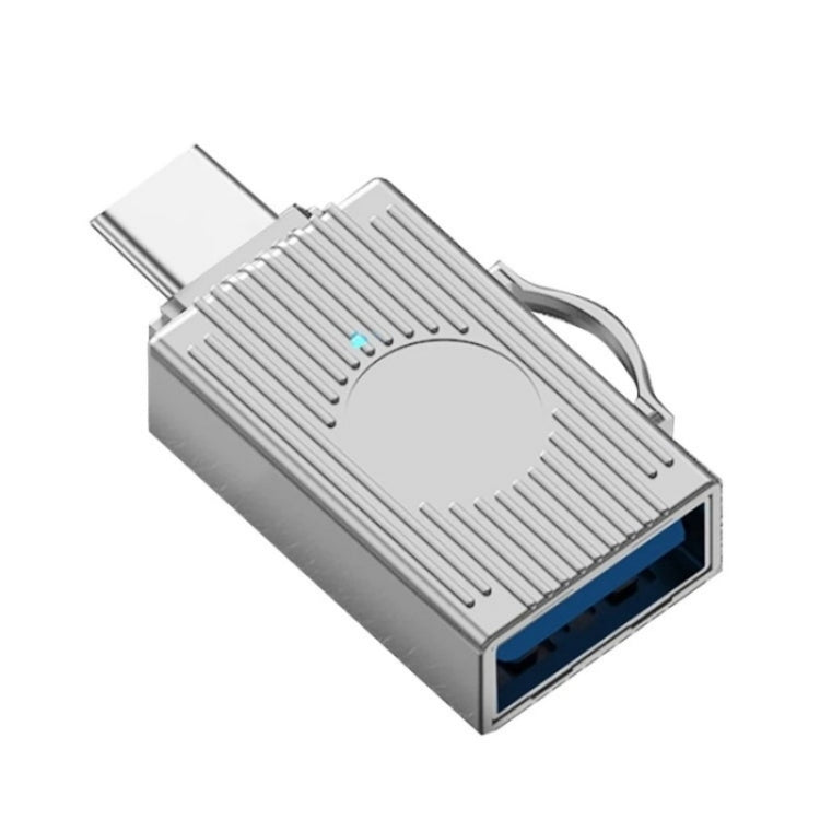 JS-103 USB to Type-C 3.0 Converter High Speed U Disk OTG Adapter(Black) -  by buy2fix | Online Shopping UK | buy2fix