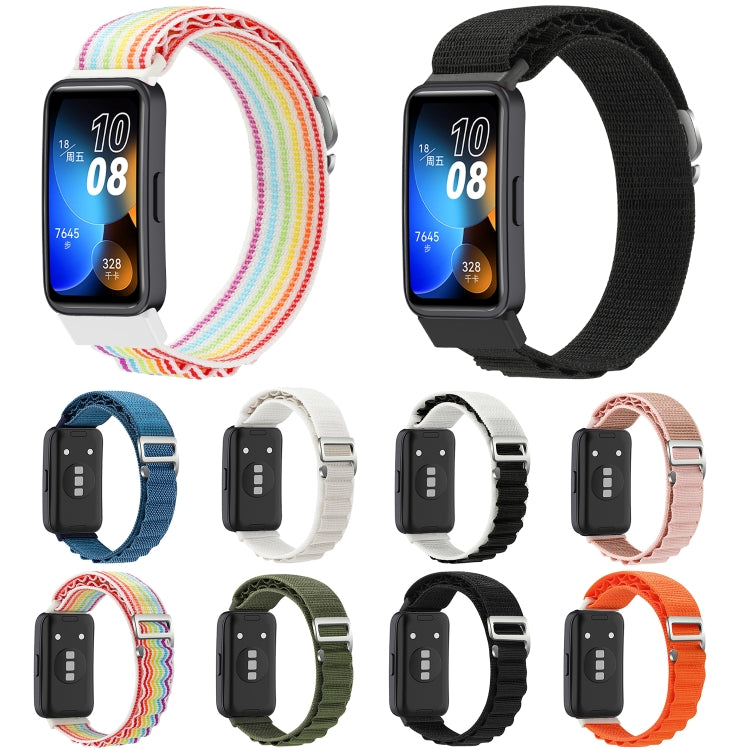 For Huawei Band 8 / 9 Loop Nylon Watch Band(Colorful) - Watch Bands by buy2fix | Online Shopping UK | buy2fix