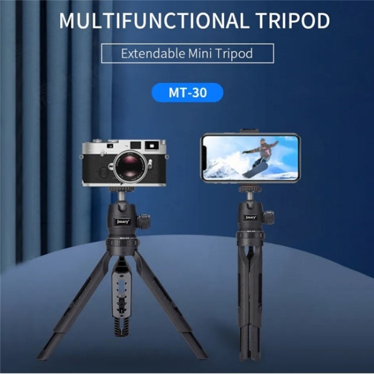 JMARY MT-30 Desktop Tripod Camera Phone Projector Selfie Stick 5-section Adjustable Tripod - Tripods by Jmary | Online Shopping UK | buy2fix