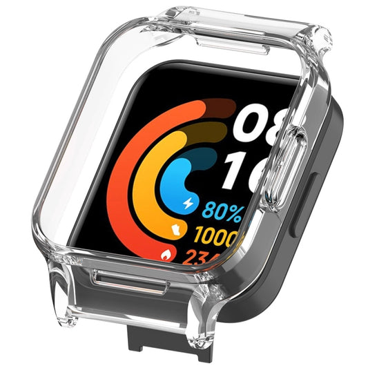 For Redmi Watch 2 Half Pack PC Watch Protective Case(Transparent) - Watch Cases by buy2fix | Online Shopping UK | buy2fix