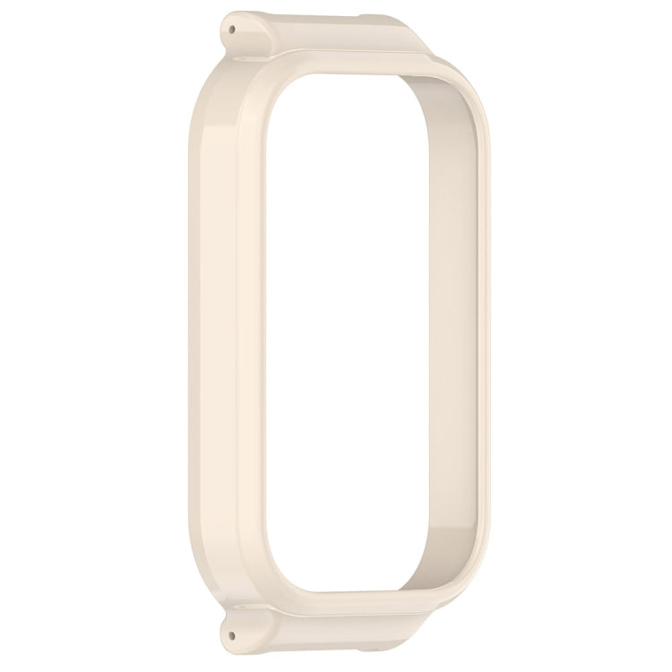 For Redmi Band 2 Half Pack PC Watch Protective Case(Creamy White) - Watch Cases by buy2fix | Online Shopping UK | buy2fix