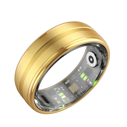 R06 SIZE 11 Smart Ring, Support Heart Rate / Blood Oxygen / Sleep Monitoring / Multiple Sports Modes(Gold) - Smart Rings / Smart Telephones by buy2fix | Online Shopping UK | buy2fix