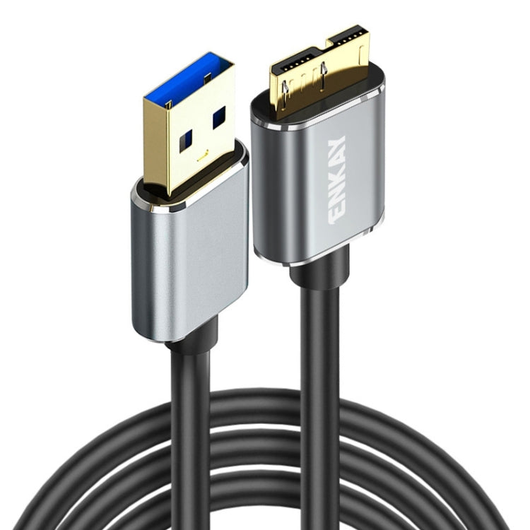 ENKAY USB 3.0 A to USB 3.0 Micro B 5Gbps Data Camera Hard Drive Cable, Length:1m - USB 3.0 by ENKAY | Online Shopping UK | buy2fix