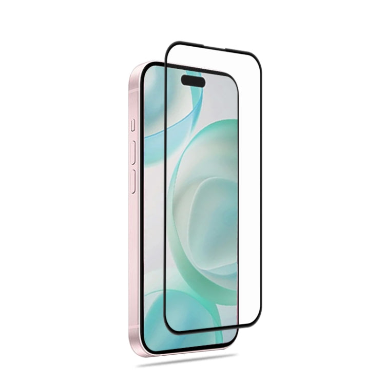 For iPhone 16 Pro mocolo 2.5D Full Glue Full Cover Tempered Glass Film - iPhone 16 Pro Tempered Glass by mocolo | Online Shopping UK | buy2fix