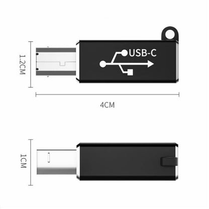 ADS-618 USB-C / Type-C Female to MIDI Male Electric Piano Printer Scanner Adapter(Grey) - Cable & Adapters by buy2fix | Online Shopping UK | buy2fix