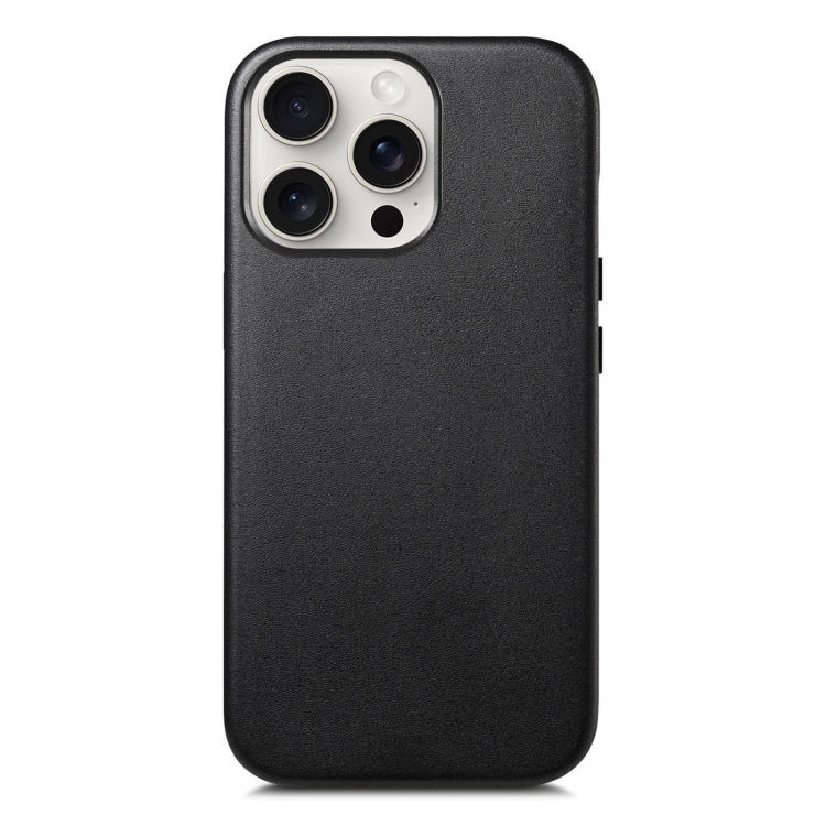 For iPhone 16 Pro Max Electroplated Metal Button Shockproof Phone Case(Black) - iPhone 16 Pro Max Cases by buy2fix | Online Shopping UK | buy2fix