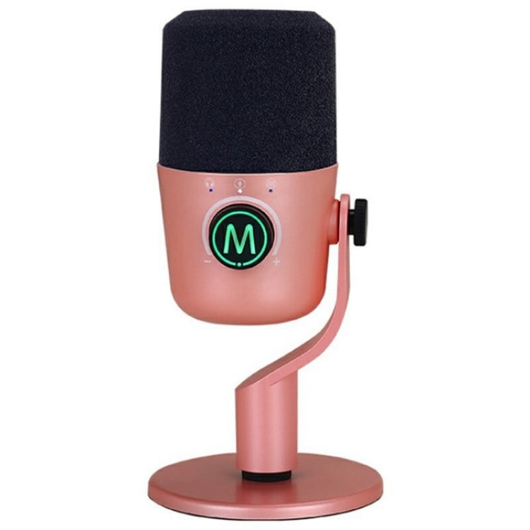 PDO-20 USB Gaming Desktop Microphone Noise Reduction Condenser Microphone(Pink) - Microphone by buy2fix | Online Shopping UK | buy2fix