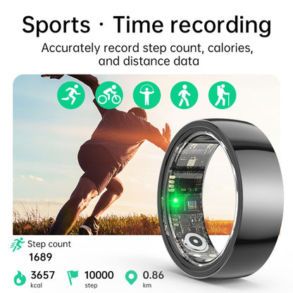 R1000 SIZE 9 Smart Ring, Support Heart Rate / Blood Oxygen / Sleep / Multiple Sports Modes(White) - Smart Rings / Smart Telephones by buy2fix | Online Shopping UK | buy2fix