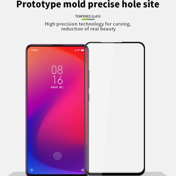 PINWUYO 9H 3D Curved Tempered Glass Film for Xiaomi Redmi K20/K20Pro/Mi 9T/Mi 9T pro(black) -  by PINWUYO | Online Shopping UK | buy2fix