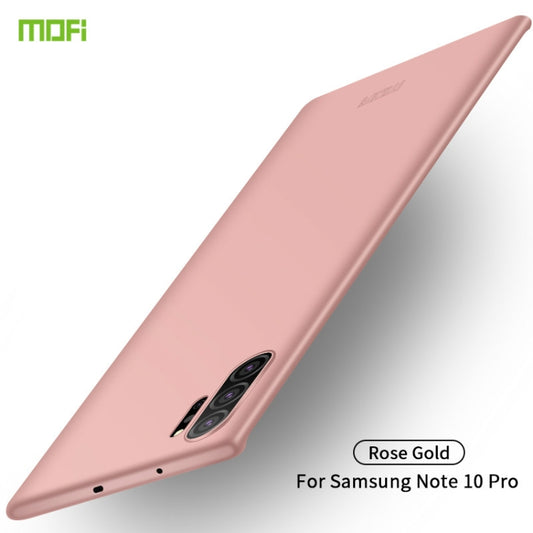 MOFI Frosted PC Ultra-thin Hard Case for Galaxy Note10 Pro(Rose gold) - Galaxy Phone Cases by MOFI | Online Shopping UK | buy2fix