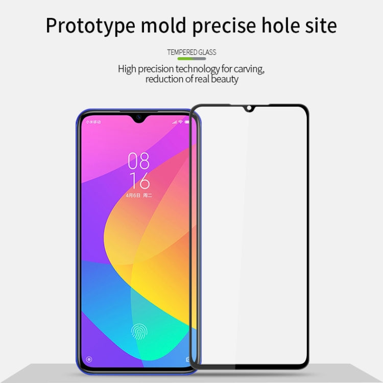 MOFI 9H 3D Explosion-proof Curved Screen Tempered Glass Film for Xiaomi Mi CC9e / A3(Black) -  by MOFI | Online Shopping UK | buy2fix