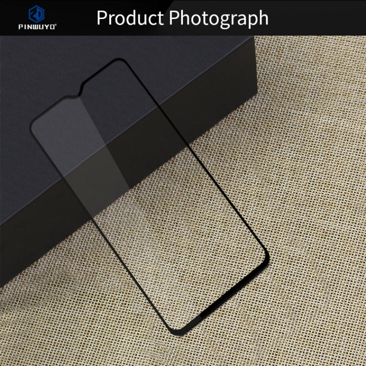For Xiaomi RedMi Note8 PINWUYO 9H 2.5D Full Screen Tempered Glass Film(Black) -  by PINWUYO | Online Shopping UK | buy2fix