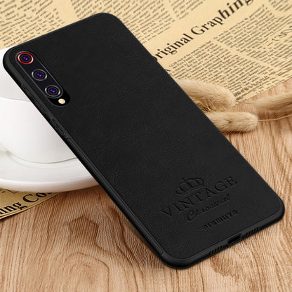 For Xiaomi Mi 9 Pro PINWUYO Pin Rui Series Classical Leather, PC + TPU + PU Leather Waterproof And Anti-fall All-inclusive Protective Shell(Black) - Xiaomi Cases by PINWUYO | Online Shopping UK | buy2fix