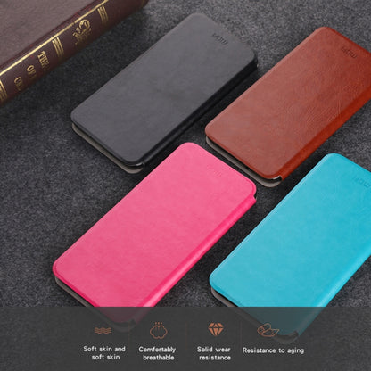 For Xiaomi RedMi K30 MOFI Rui Series Classical Leather Flip Leather Case With Bracket Embedded Steel Plate All-inclusive(Brown) - Xiaomi Cases by MOFI | Online Shopping UK | buy2fix